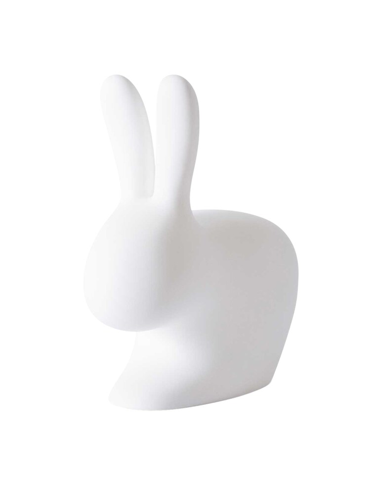 Qeeboo Lampada ricaricabile Rabbit S - Bianco