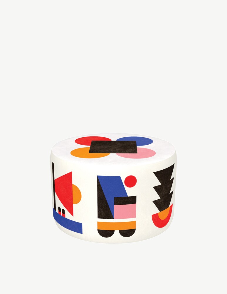 Qeeboo Pouf Oggian Home Design M - Multicolor