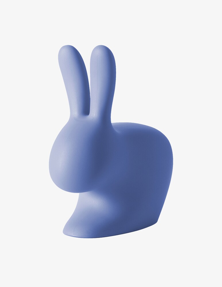 Qeeboo Sgabello Rabbit Azzurro