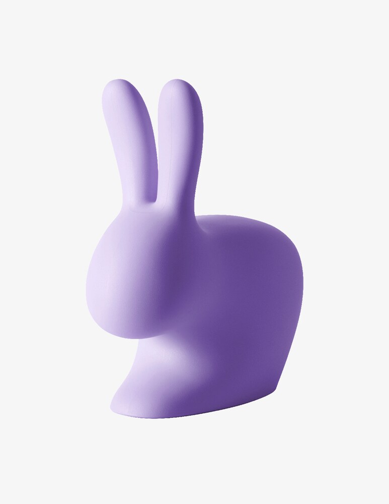Qeeboo Sgabello Rabbit Baby Lilla