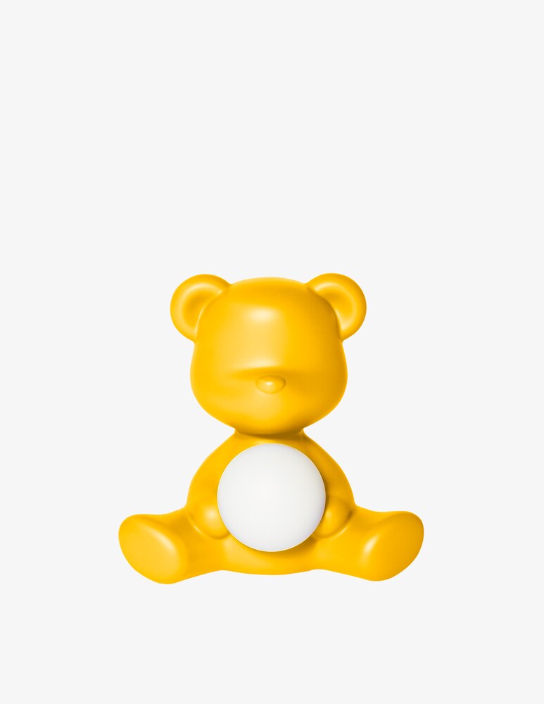 Qeeboo Teddy Girl Lampada Da Tavolo Gialla - Giallo