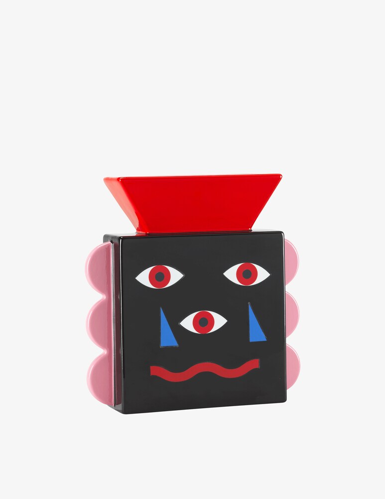 Qeeboo Vaso Oggian Beautiful Face - Multicolor