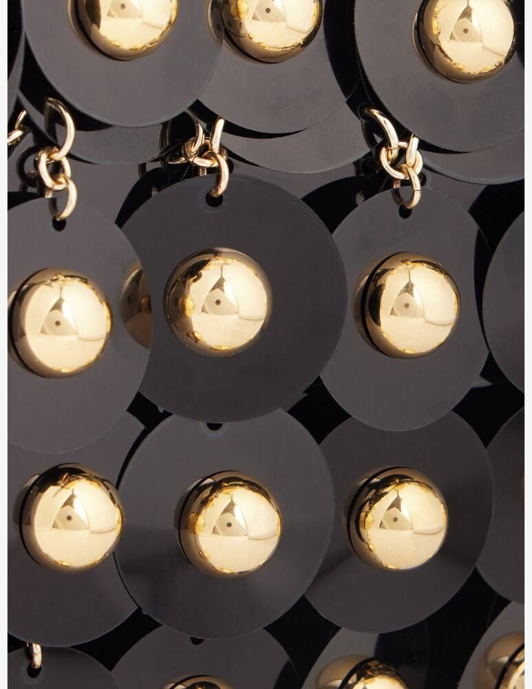 Rabanne Borsa Black Sparkle Nano Sphere