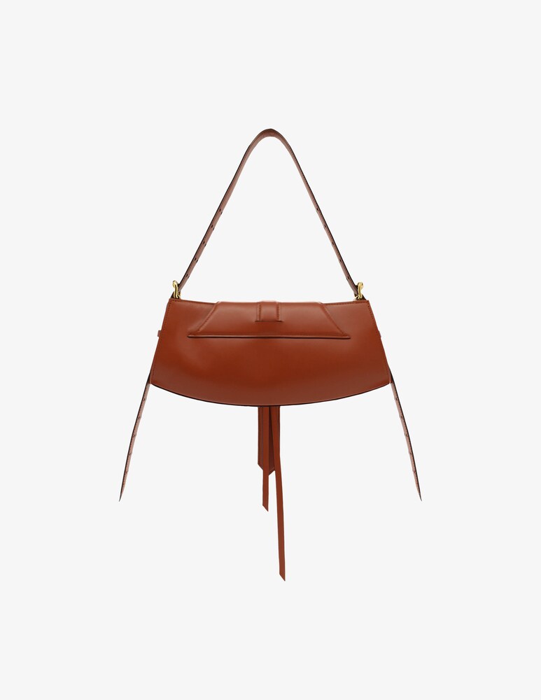 Radica Studio Borsa Buckle Midi In Pele