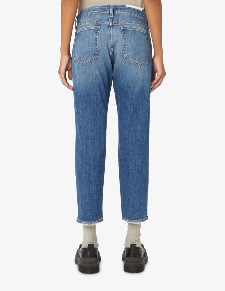 Rag & Bone Jeans A Vita Bassa Boyfriend Slim Dre