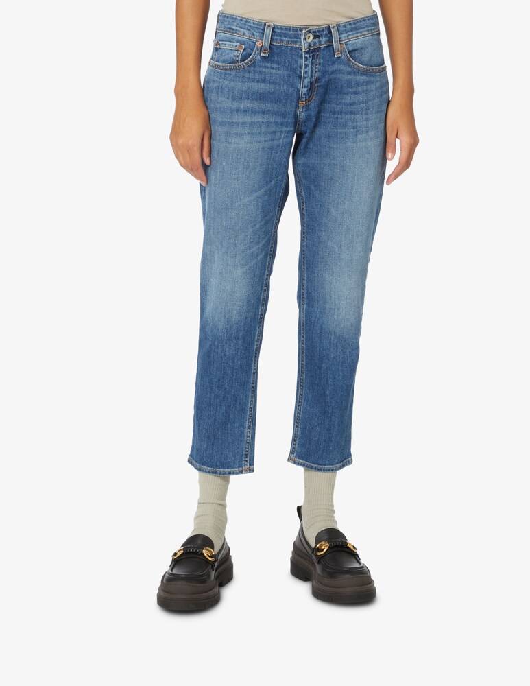 Rag & Bone Jeans a vita bassa boyfriend slim Dre