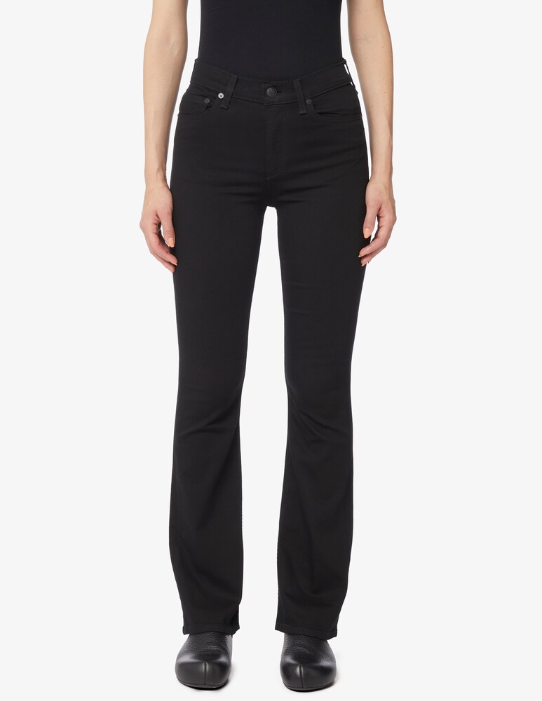 Rag & Bone Jeans a vita media a zampa Peyton