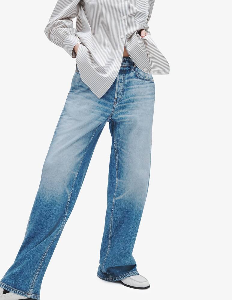 Rag & Bone Jeans Miramar A Gamba Larga