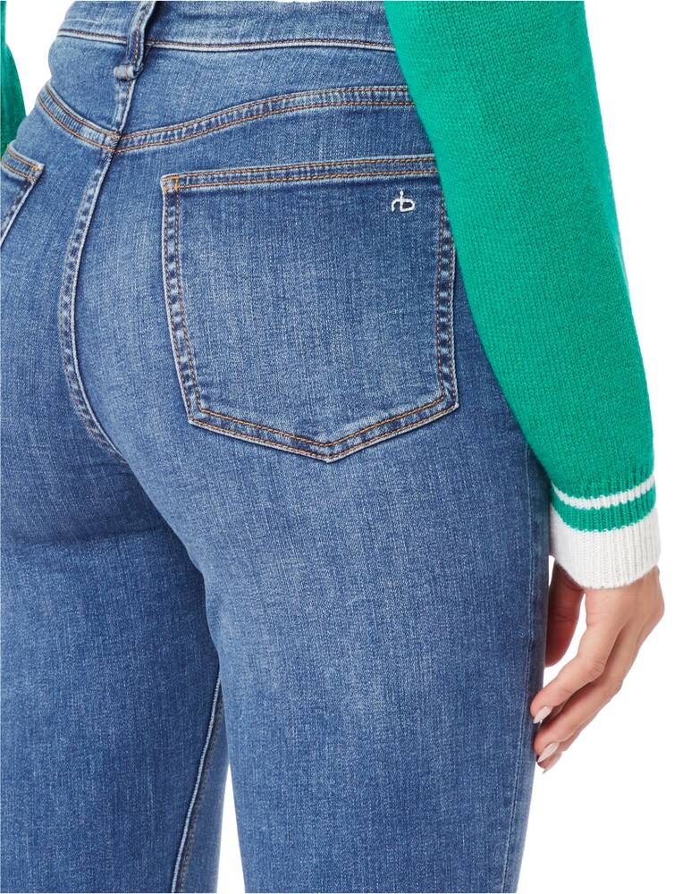 Rag & Bone Jeans Skinny Nina A Vita Alta