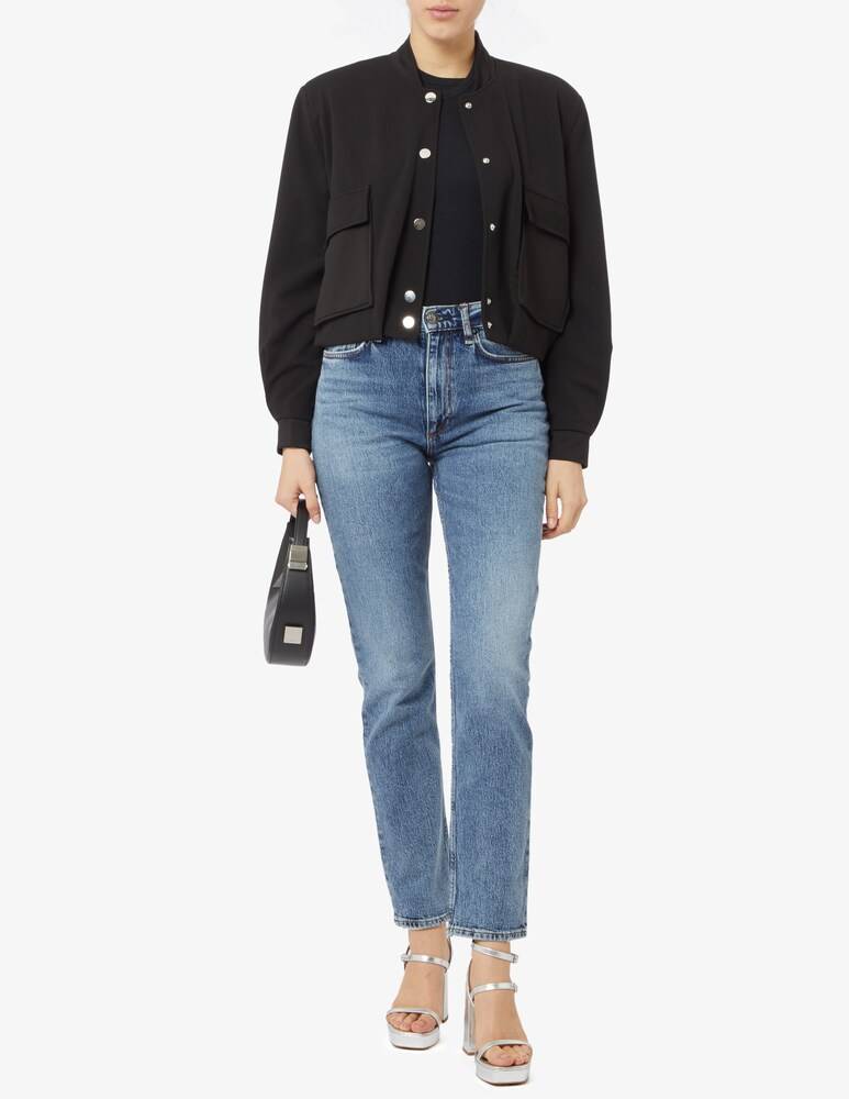 Rag & Bone Jeans Slim Wren A Vita Alta