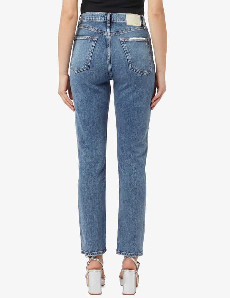 Rag & Bone Jeans Slim Wren A Vita Alta