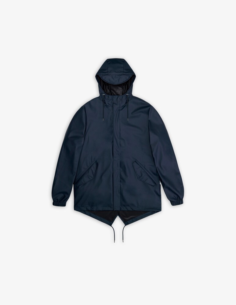 Rains Giacca Impermeabile Fishtail Lunghezza Media