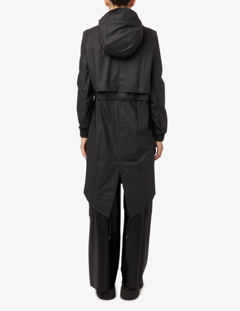 Rains Giacca Parka String - Nero