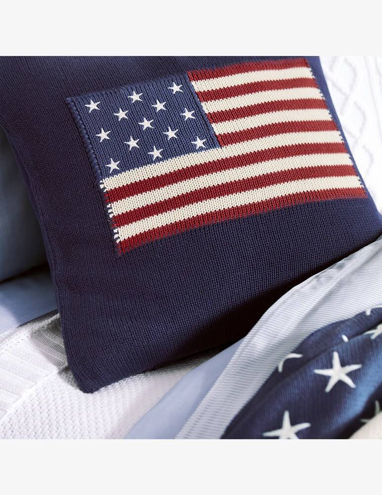 Ralph Lauren Flag Copricuscino 50x50 - Blu