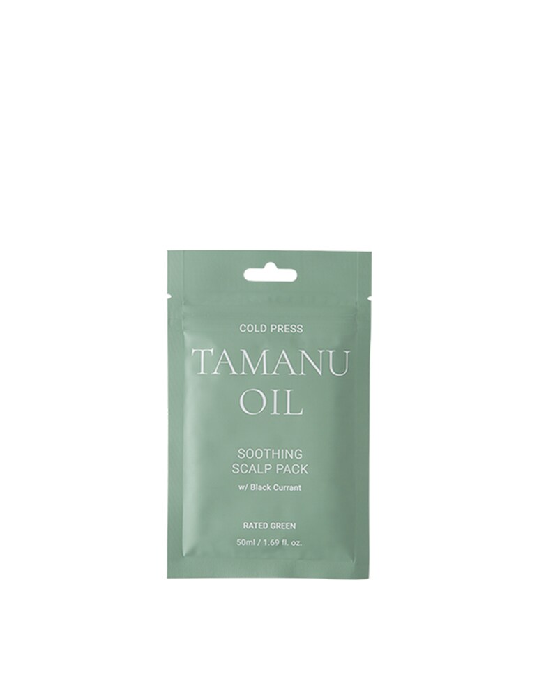 Rated Green Cold Press Tamanu Oil Soothing Scalppack W/Blackcurrant