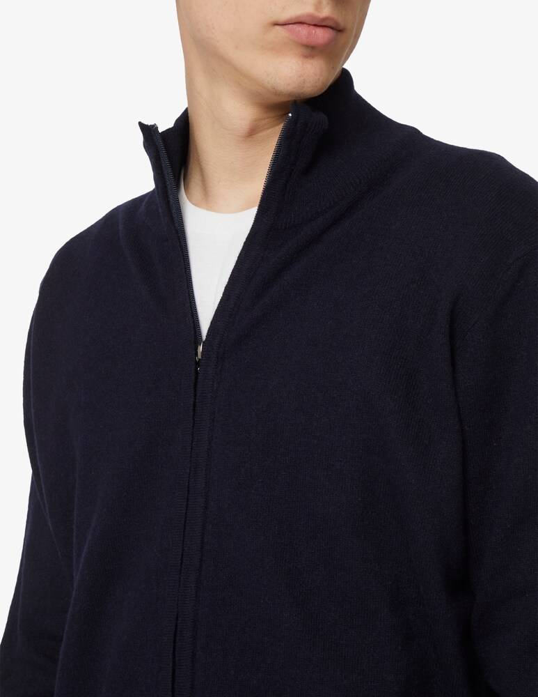 Rinascente Collection Cardigan In Lana F12 Con Cerniera