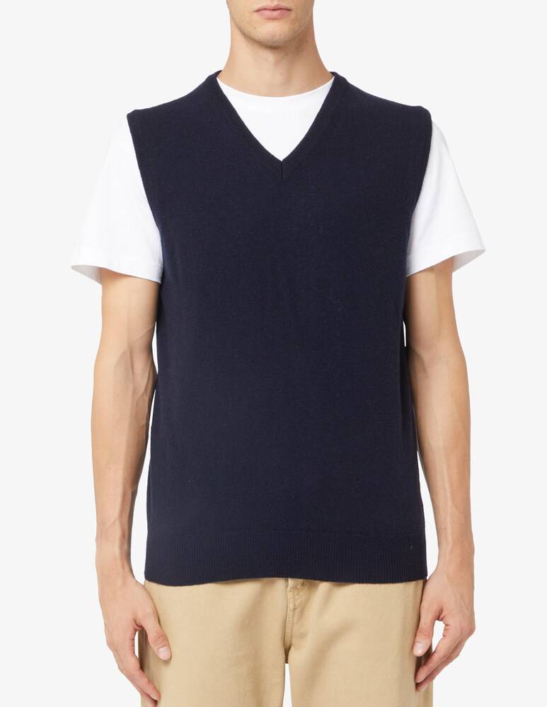 Rinascente Collection Gilet collo v in lana f12