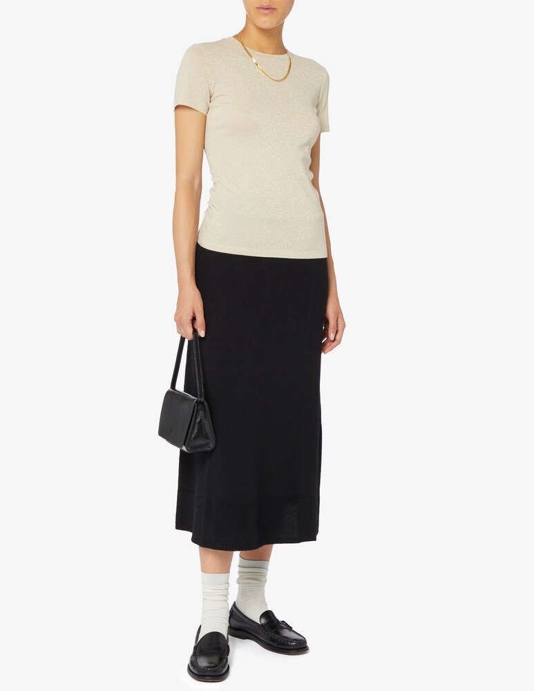 Rinascente Collection Gonna Midi In Misto Lana