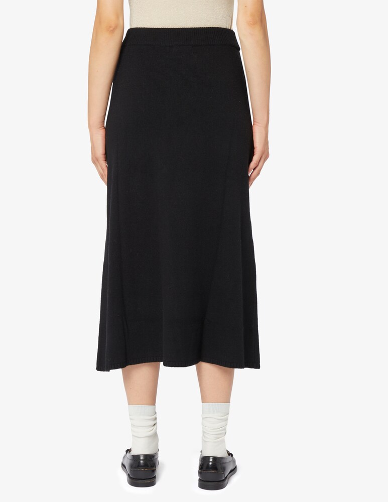 Rinascente Collection Gonna Midi In Misto Lana