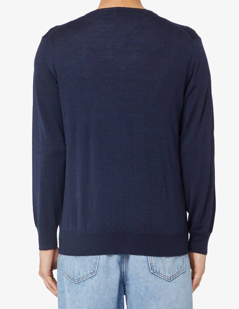 Rinascente Collection Maglia Collo V In Lata Seta E Cashmere