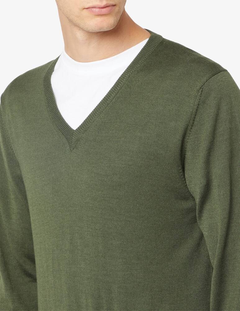 Rinascente Collection Maglia Collo V In Lata Seta E Cashmere