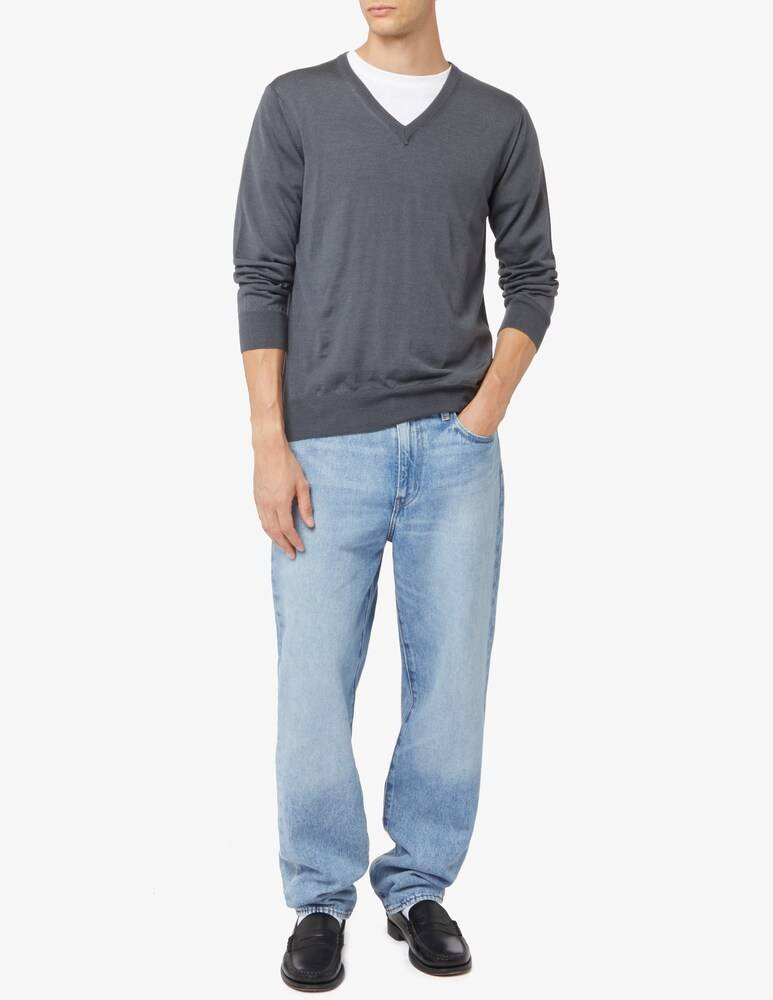 Rinascente Collection Maglia Collo V In Lata Seta E Cashmere