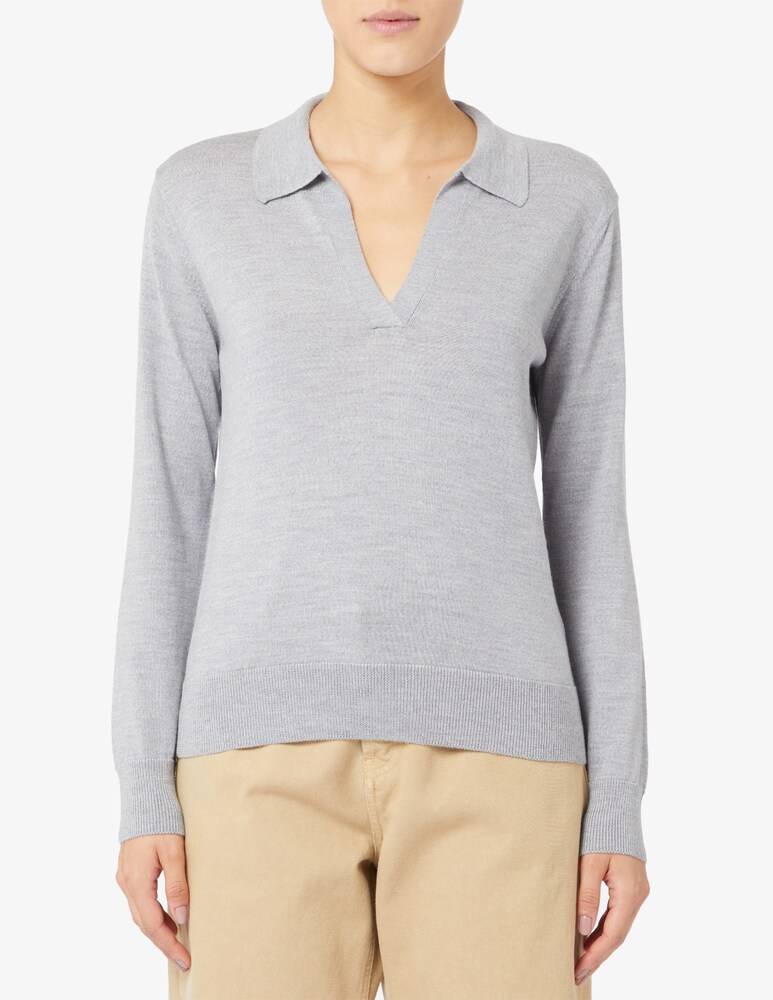 Rinascente Collection Maglia colo polo in merino