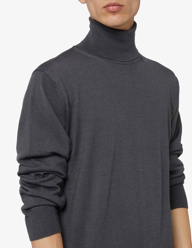 Rinascente Collection Maglia Dolcevita In Lana Seta E Cashmere F16