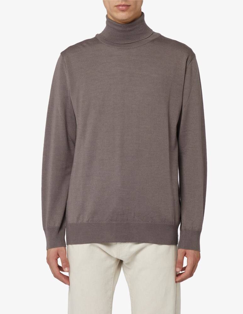 Rinascente Collection Maglia dolcevita in lana seta e cashmere f16