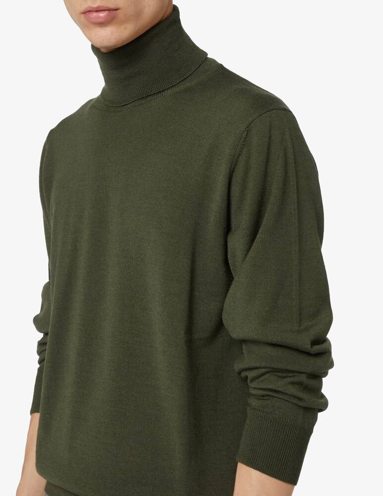 Rinascente Collection Maglia Dolcevita In Lana Seta E Cashmere F16