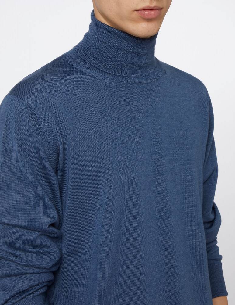Rinascente Collection Maglia Dolcevita In Lana Seta E Cashmere F16