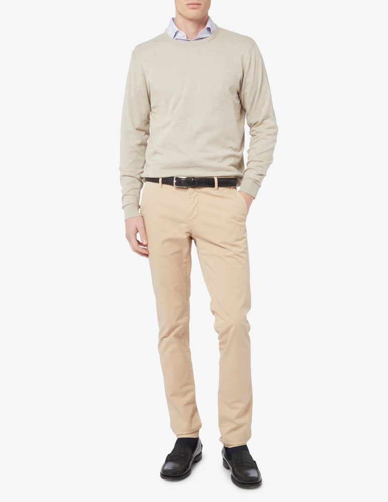 Rinascente Collection Maglia Girocollo Cotone Lino F.14