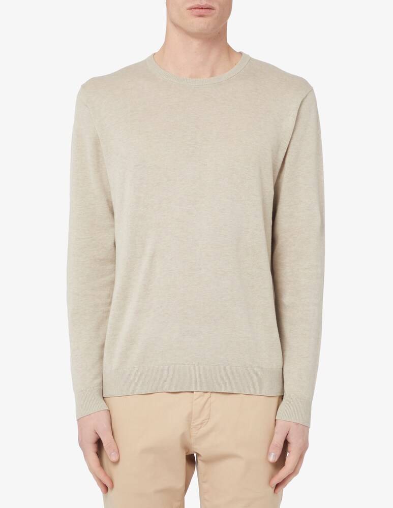 Rinascente Collection Maglia girocollo cotone lino f.14