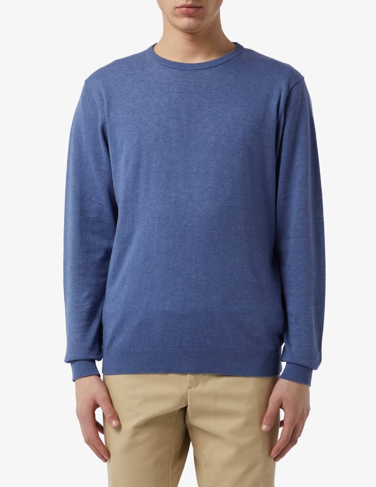 Rinascente Collection Maglia girocollo cotone lino f.14