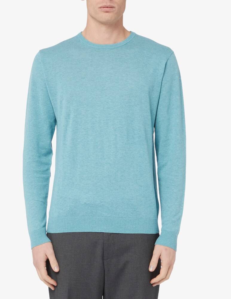 Rinascente Collection Maglia girocollo cotone lino f.14
