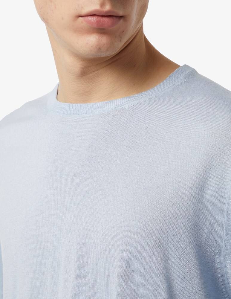 Rinascente Collection Maglia Girocollo Cotone Seta Cashmere F16