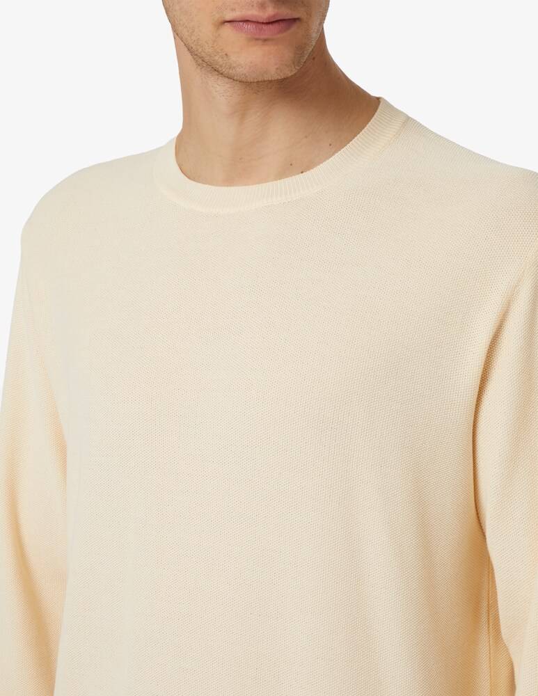 Rinascente Collection Maglia Girocollo Grana Di Riso