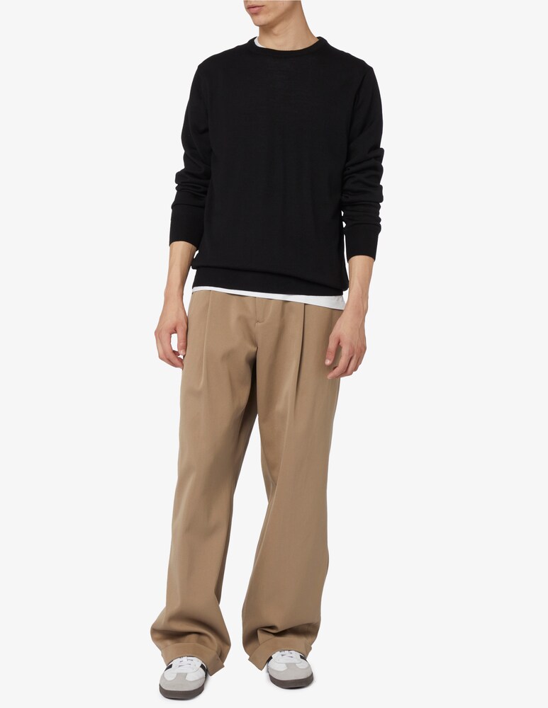 Rinascente Collection Maglia Girocollo In Lata Seta E Cashmere