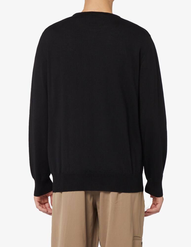 Rinascente Collection Maglia Girocollo In Lata Seta E Cashmere