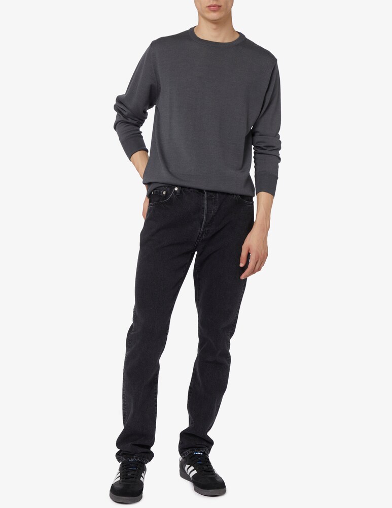 Rinascente Collection Maglia Girocollo In Lata Seta E Cashmere