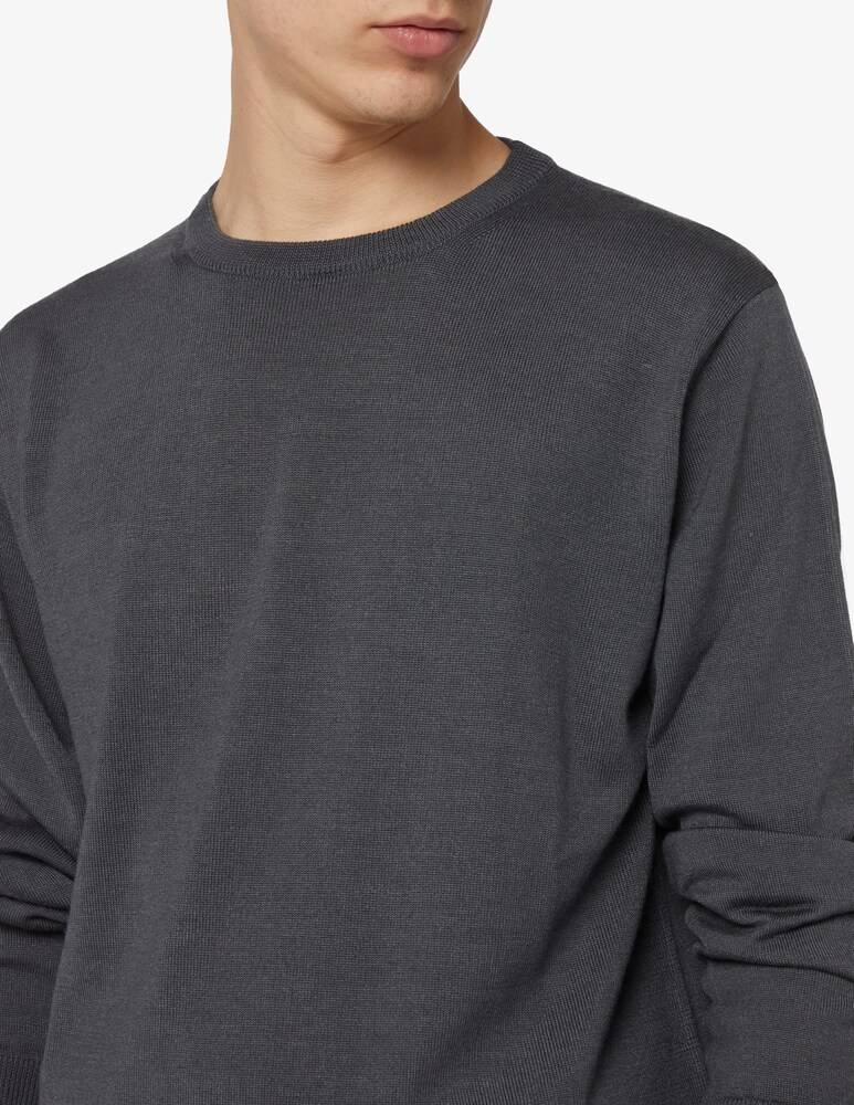 Rinascente Collection Maglia Girocollo In Lata Seta E Cashmere