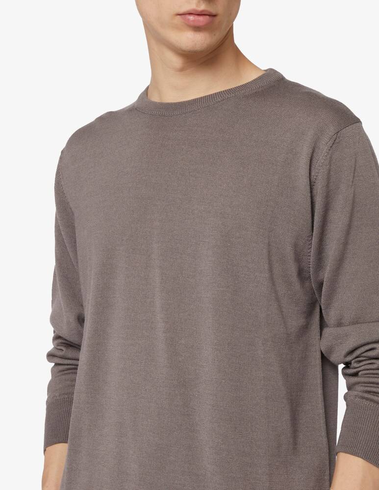 Rinascente Collection Maglia Girocollo In Lata Seta E Cashmere