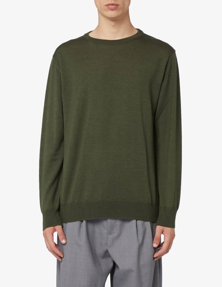 Rinascente Collection Maglia girocollo in lata seta e cashmere