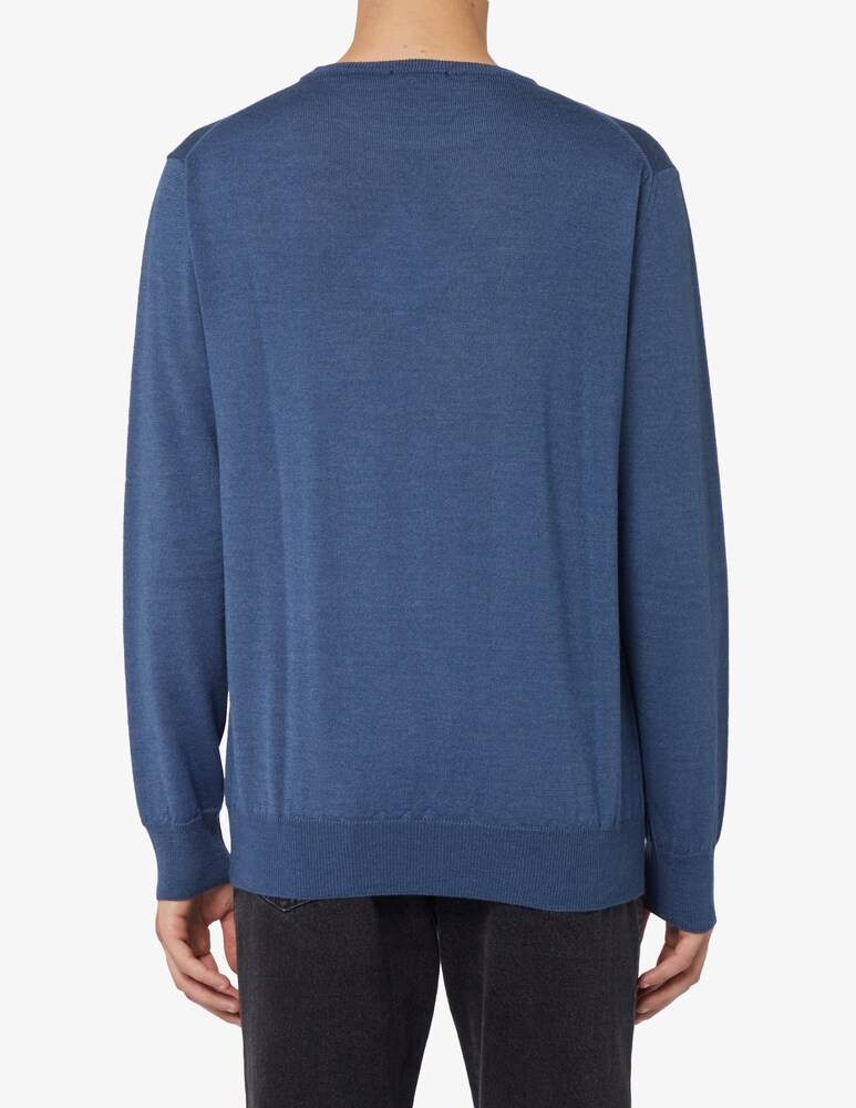 Rinascente Collection Maglia Girocollo In Lata Seta E Cashmere