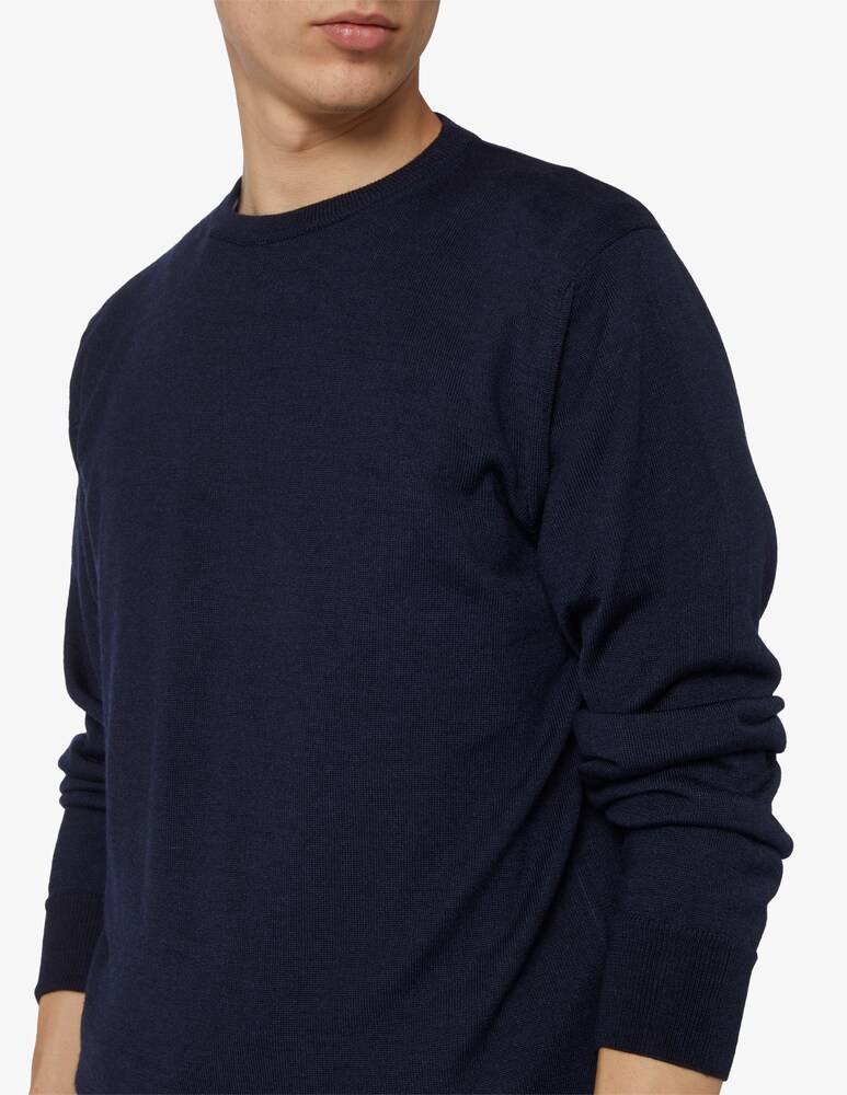 Rinascente Collection Maglia Girocollo In Lata Seta E Cashmere