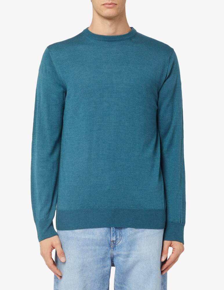 Rinascente Collection Maglia girocollo in lata seta e cashmere