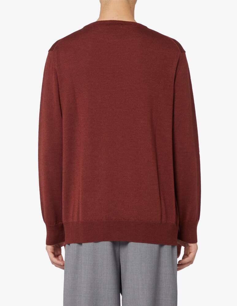 Rinascente Collection Maglia Girocollo In Lata Seta E Cashmere