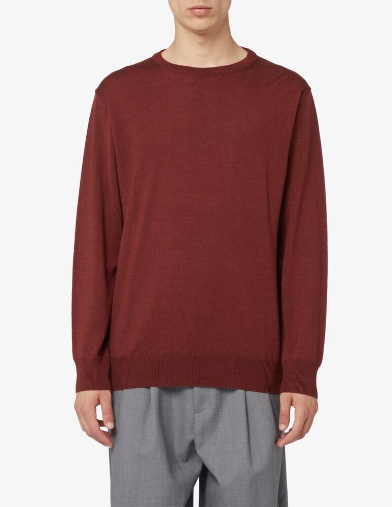 Rinascente Collection Maglia girocollo in lata seta e cashmere