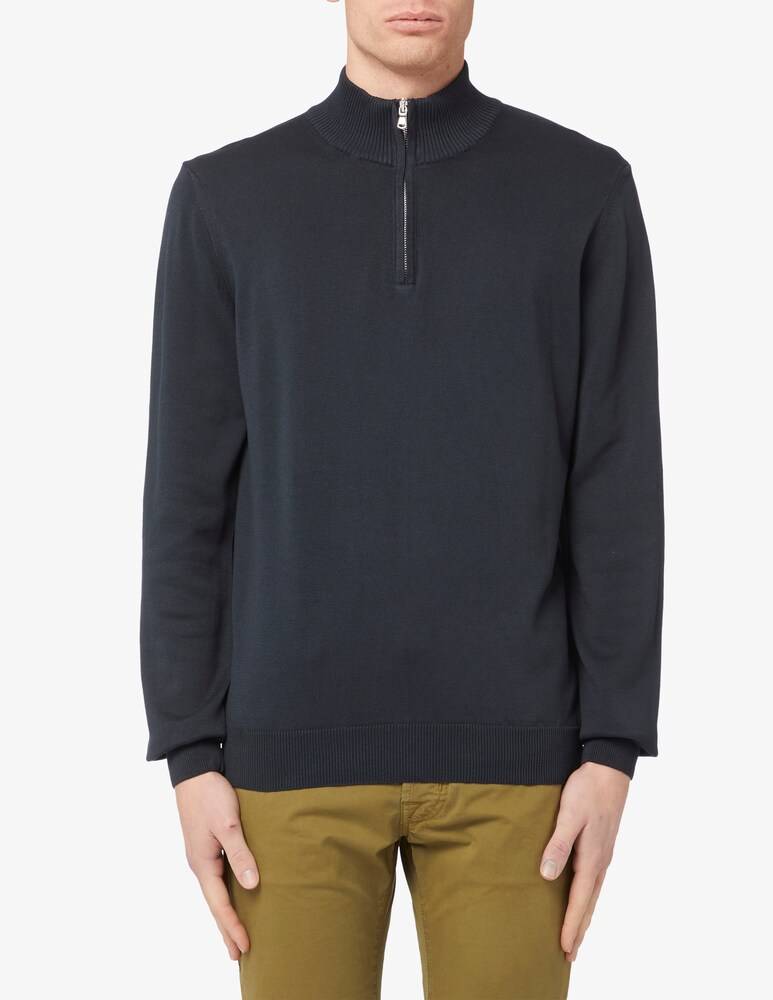 Rinascente Collection Maglia mezza zip f14