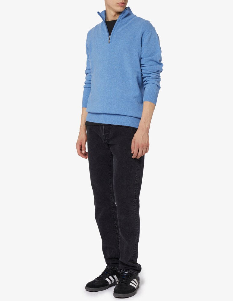 Rinascente Collection Maglia Mezza Zip In Lana F12